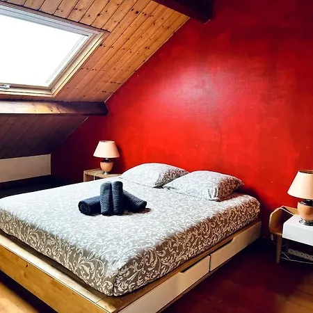 Maison Du Bois Hardy 10pers/jardin/parking בית נופש *